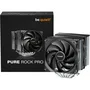 be quiet! BK041 Pure Rock Pro 3 - Ventirad CPU Noir avec 2 Ventilateurs PWM 120 mm Pure Wings 3, 6 Caloducs, Compatible Intel et AMD Ryzen