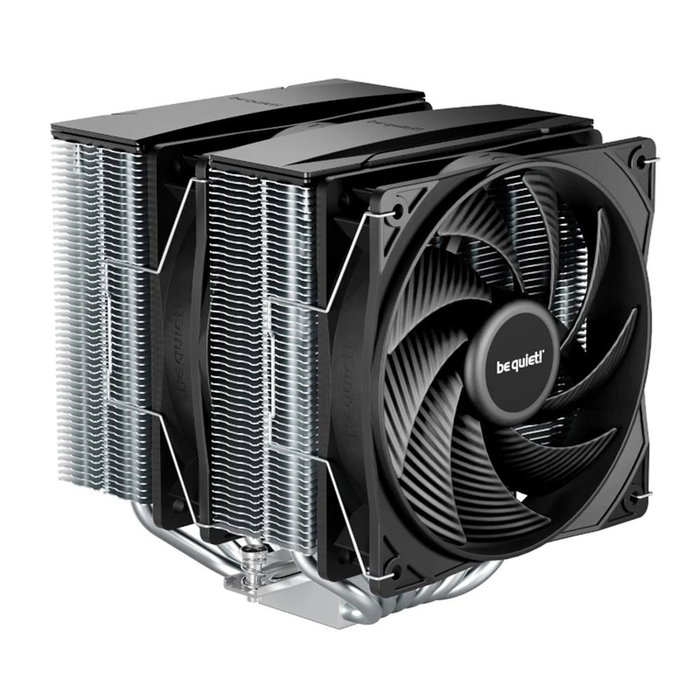 be quiet ! Pure Rock Pro 3 Ventilateur Dissipateur CPU Double Ventilateur 120mm PWM 250W TDP Silent