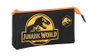 Safta Portatodo Triple Jurassic World 22x12x3cm - Boîte de rangement pour enfants dès 3 ans