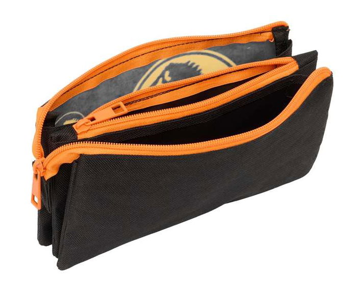 Safta Portatodo Triple Jurassic World 22x12x3cm - Boîte de rangement pour enfants dès 3 ans