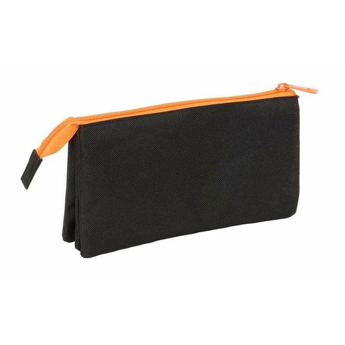 Trousse Fourre-Tout Triple Jurassic World Noir 22 x 12 x 3 cm