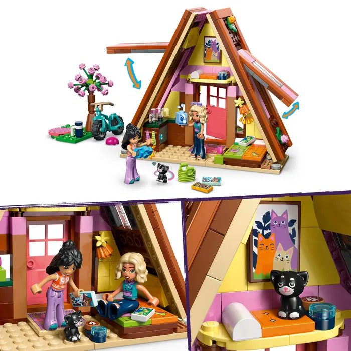 Lego Friends 42682 La Cabane dans la Nature - Jouet Maison pour Enfants de 6 Ans - Maquette Miniature Lego Friends 42682 La Cabane dans la Nature - Jouet Maison pour Enfants de 6 Ans - Maquette Miniature