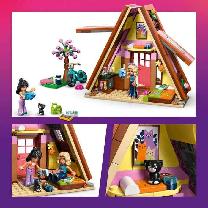 Lego Friends 42682 La Cabane dans la Nature - Jouet Maison pour Enfants de 6 Ans - Maquette Miniature Lego Friends 42682 La Cabane dans la Nature - Jouet Maison pour Enfants de 6 Ans - Maquette Miniature