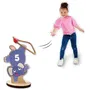 SES CREATIVE - Jeu de lancer d'anneaux avec 5 animaux pour enfants des 3 ans - Jeu d'adresse et d'extérieur