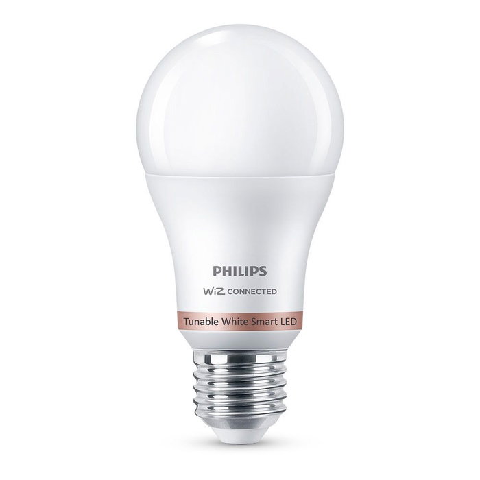 Philips Wiz Ampoule intelligente standard E27 8W 806lm 2700-6500K Philips Wiz Ampoule intelligente standard E27 8W 806lm 2700-6500K