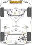 Powerflex Silentblock de bras de traction arrière