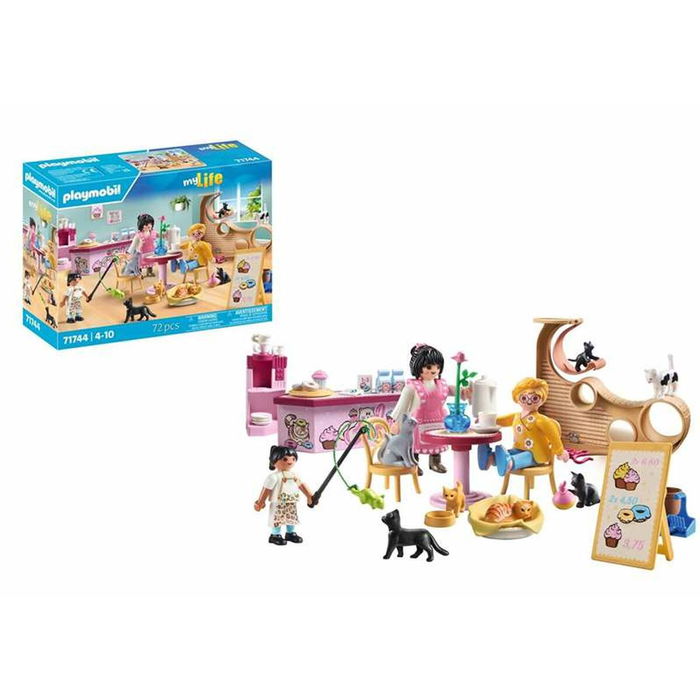 Playmobil Bar pour chats avec 6 chats et personnages - Réf. PL71744