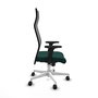 Piqueras y Crespo Fauteuil de Bureau Albacete, Vert Bouteille et Noir