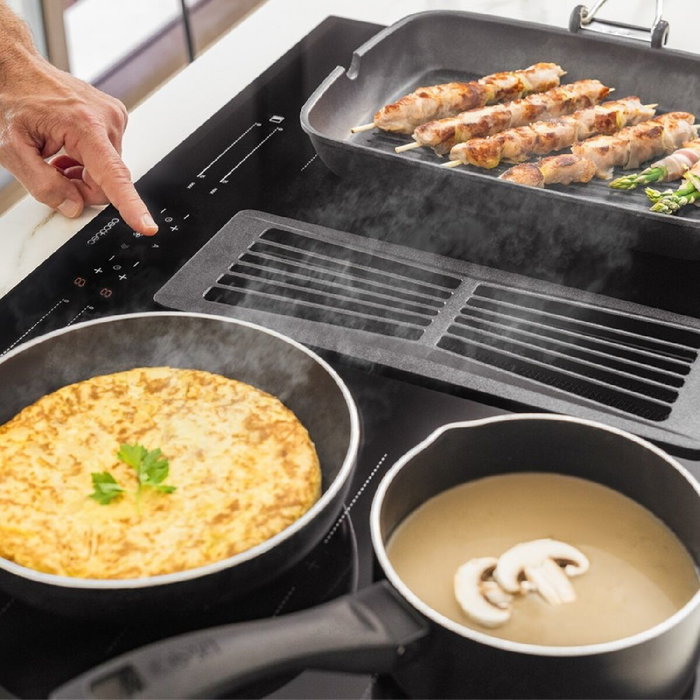 Plaque à induction avec extracteur intégré Cecotec Bolero Squad IH 4800 TotalFlex80 7400 W Plaque à induction avec extracteur intégré Cecotec Bolero Squad IH 4800 TotalFlex80 7400 W