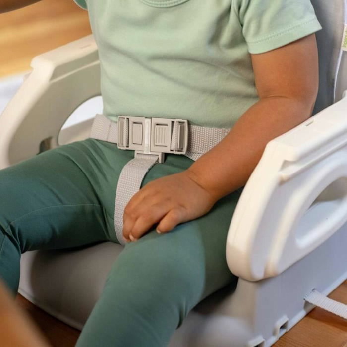 Ingenuity Rehausseur Deluxe Comfort Gris et Blanc Ingenuity Rehausseur Deluxe Comfort Gris et Blanc