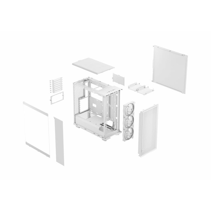 Fractal Design FD-C-EPO1A-05 Boîtier PC Blanc