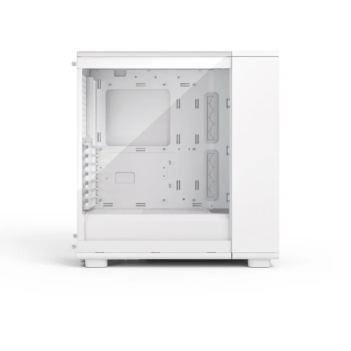 Fractal Design FD-C-EPO1A-05 Boîtier PC Blanc ATX avec Verre Trempé, Éclairage RGB et 3 Ventilateurs - Compatible Cartes Graphiques 372 mm
