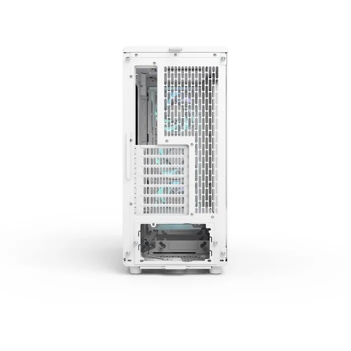 Fractal Design FD-C-EPO1A-05 Boîtier PC Blanc ATX avec Verre Trempé, Éclairage RGB et 3 Ventilateurs - Compatible Cartes Graphiques 372 mm