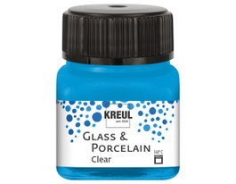Kreul Peinture verre et porcelaine GLASS&PORCELAIN Clear translúcida 20ml