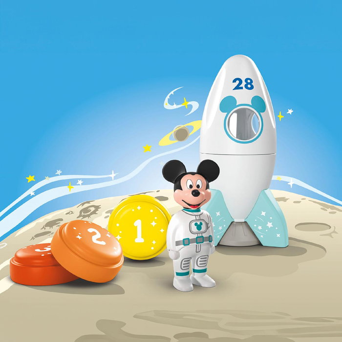 PLAYMOBIL 71771 Aventures Spatiales de Mickey Mouse - Cohete Espacial - Jeu de Construction et d'Aventures pour Enfants Junior dès 12 Mois PLAYMOBIL 71771 Aventures Spatiales de Mickey Mouse - Cohete Espacial - Jeu de Construction et d'Aventures pour Enfants Junior dès 12 Mois