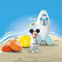 PLAYMOBIL 71771 Aventures Spatiales de Mickey Mouse - Cohete Espacial - Jeu de Construction et d'Aventures pour Enfants Junior dès 12 Mois