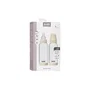Bibs Lot de 2 biberons en verre 240 ml - Embout rond - Ivory