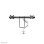 Neomounts DS75S-950WH2 Support de Bureau à Double Écran avec Vérin à Gaz - Compatible VESA 75x75/100x100 mm - 2 Écrans jusqu'à 32" - Réglage Hauteur, Inclinaison, Rotation - Blanc