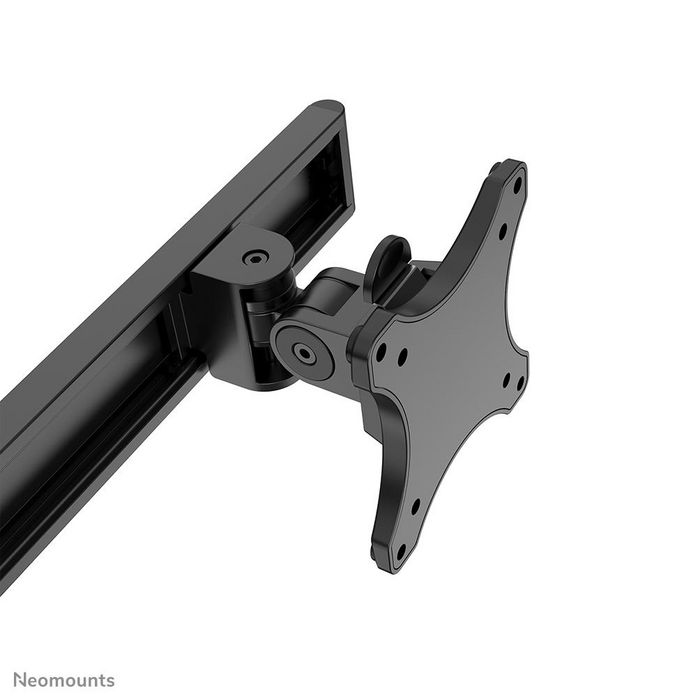 Neomounts DS75S-950WH2 Support de Bureau à Double Écran avec Vérin à Gaz - Compatible VESA 75x75/100x100 mm - 2 Écrans jusqu'à 32" - Réglage Hauteur, Inclinaison, Rotation - Blanc