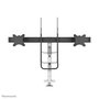 Neomounts DS75S-950WH2 Support de Bureau à Double Écran avec Vérin à Gaz - Compatible VESA 75x75/100x100 mm - 2 Écrans jusqu'à 32" - Réglage Hauteur, Inclinaison, Rotation - Blanc