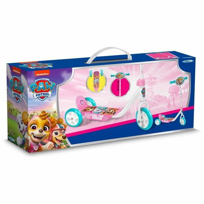 Stamp Trottinette 3 roues Pat' Patrouille Rose