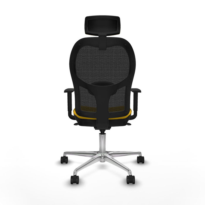 Piqueras y Crespo Chaise de Bureau avec Appui-tête Jorquera 1D086N2 Jaune Piqueras y Crespo Chaise de Bureau avec Appui-tête Jorquera 1D086N2 Jaune
