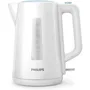 Philips HD9318/00 Bouilloire Électrique Daily 1.7L 2200W Blanc - Ouverture Automatique du Couvercle, Filtre Anticalcaire Amovible, Base 360°, Sécurité Strix