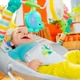Bright Starts Transat bébé avec vibrations apaisantes et arche d'éveil interactive - Jouets mobiles et harnais de sécurité