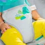 Bright Starts Transat bébé avec vibrations apaisantes et arche d'éveil interactive - Jouets mobiles et harnais de sécurité