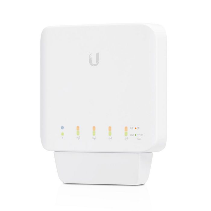 Ubiquiti USW-Flex Switch Réseau Géré L2 5 Ports Gigabit Ethernet PoE 46W Blanc Lot de 3 Ubiquiti USW-Flex Switch Réseau Géré L2 5 Ports Gigabit Ethernet PoE 46W Blanc Lot de 3