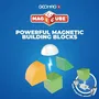 Geomag Magicube Shapes 209 - Blocs de construction magnétiques éducatifs - 25 pièces - Cubes et formes - Plastique 100% recyclé - Pour enfants de 1 à 5 ans