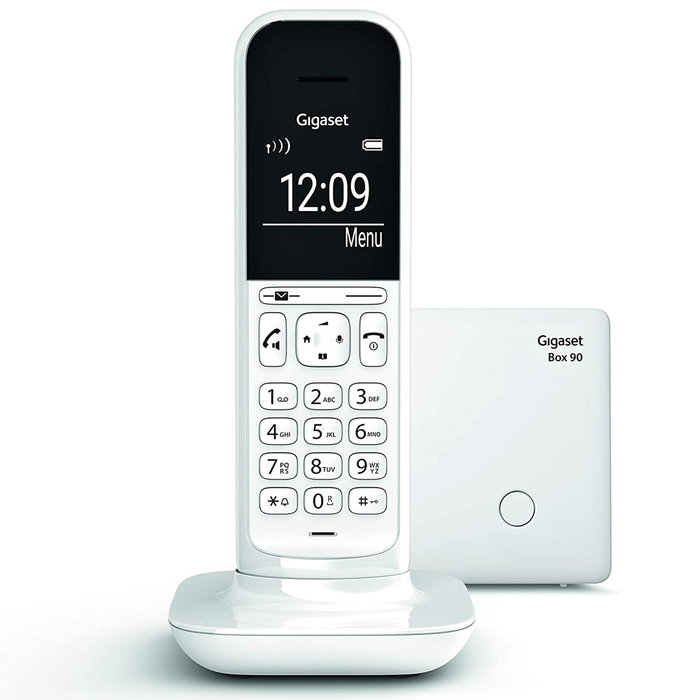 Gigaset CL390 Téléphone fixe sans fil blanc Gigaset CL390 Téléphone fixe sans fil blanc