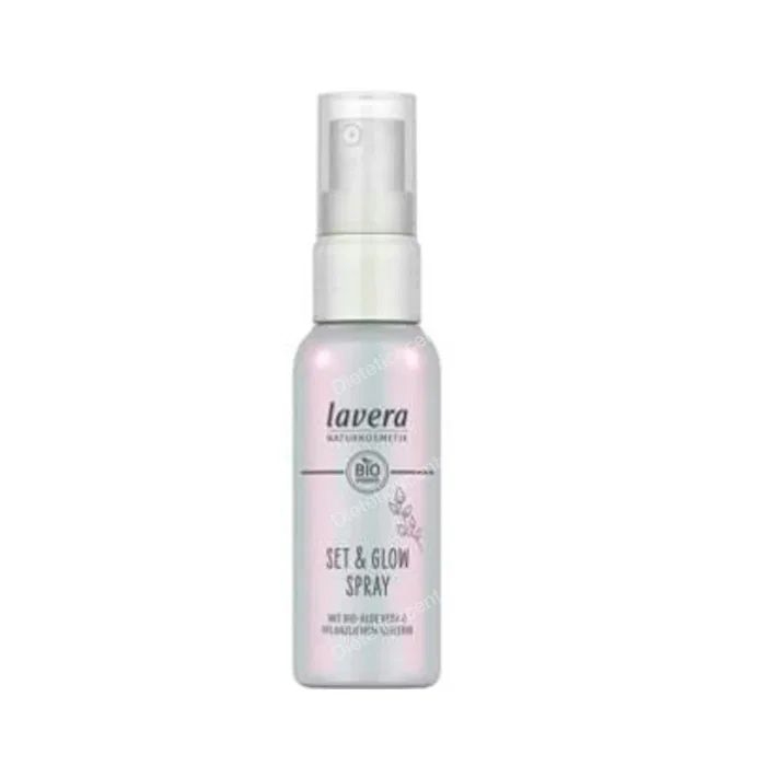 LAVERA Fijador Brillo Maquillaje Spray 50 ml - Fixant et Brillant pour Maquillage, Finition Durable et Lumineuse, Vegan, Testé Dermatologiquement LAVERA Fijador Brillo Maquillaje Spray 50 ml - Fixant et Brillant pour Maquillage, Finition Durable et Lumineuse, Vegan, Testé Dermatologiquement