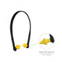 WOLFPACK LINEA PROFESIONAL Bouchons d'oreilles avec bande SNR 21dB
