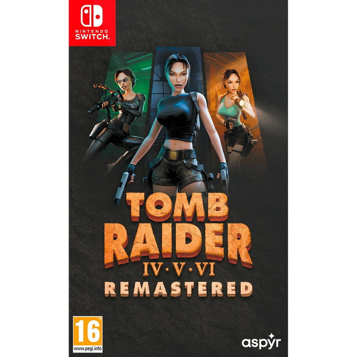 Just For Games Tomb Raider IV-VI Remastered Starring Lara Croft - Nintendo Switch