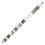 Home Deco Factory Barre Décorative de Table Blanche Extensible
