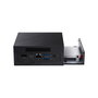 ASUS PN51-BB555MDS1 Mini PC Barebone AMD Ryzen 5 5500U 6 Cœurs 12 Threads DDR4 Wi-Fi 6E Bluetooth 4.0 Noir