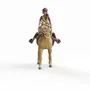Schleich 42714 Horse Club - Figurines Sarah et Mystery, Jouet pour Enfants Dès 4 Ans