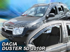 Heko Déflecteurs de fenêtre pour Dacia Duster I 5D 2010-2018 (Avant uniquement)