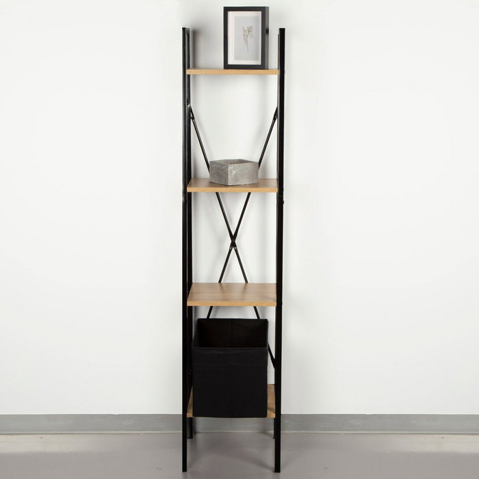 Max Home Étagère Acier Mélamine Contre-plaqué 34 x 148 x 32 cm Max Home Étagère Acier Mélamine Contre-plaqué 34 x 148 x 32 cm
