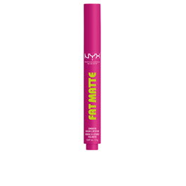 Nyx Professional Make Up - Baume à lèvres mat et lissant FAT MATTE - Rouge à lèvres liquide, finition mate légère, hydratation 12h - 7 g