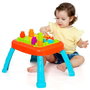 Molto Table d'activités pour enfant avec 20 pièces - Dimensions : 148 x 38.5 x 113 cm - Dès 1 an