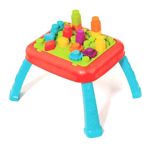 Molto Table d'activités pour enfant avec 20 pièces - Dimensions : 148 x 38.5 x 113 cm - Dès 1 an