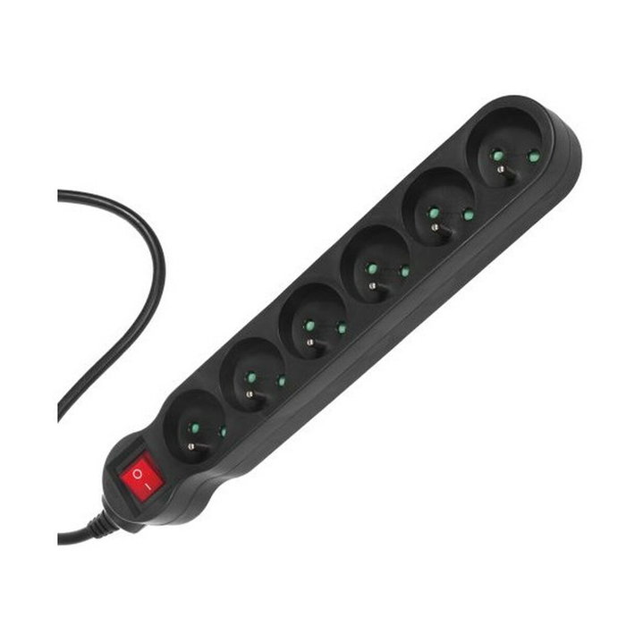 MacLean Multiprise MCE225 6 Prises avec Interrupteur 2300 W (1,5 m)