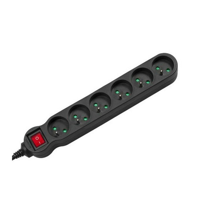 MacLean Multiprise MCE225 6 Prises avec Interrupteur 2300 W (1,5 m)
