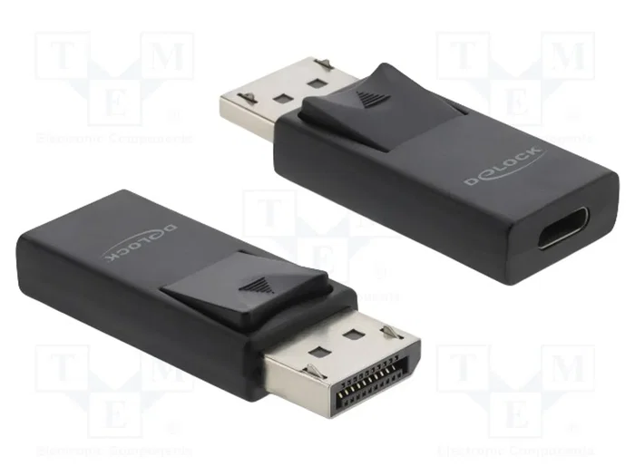 DELOCK Adaptateur USB C vers DisplayPort 2.1 8K DELOCK Adaptateur USB C vers DisplayPort 2.1 8K