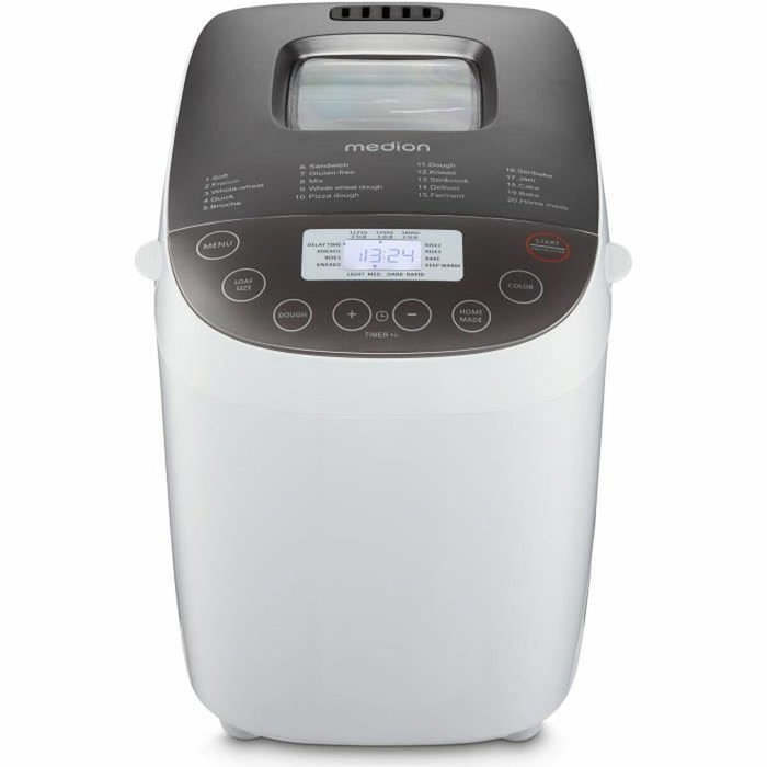 Medion Machine à pain MD12040 Blanc Medion Machine à pain MD12040 Blanc