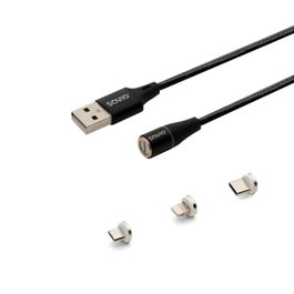 Savio Câble USB CL-152 Noir 1 m