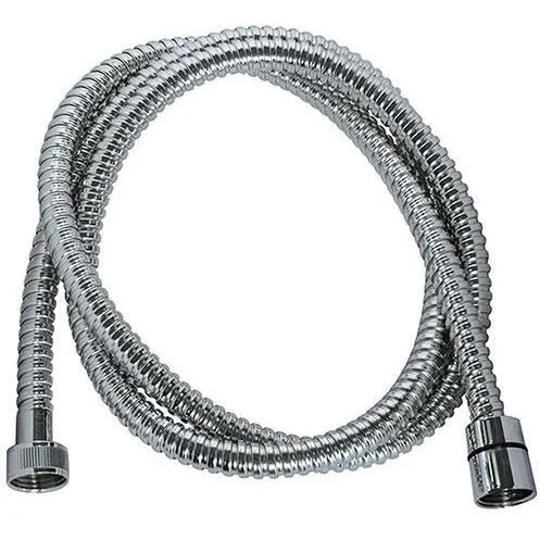 ROUSSEAU Flexible de douche inox chromé 2 m avec écrous métal F1/2 (15x21) et embouts sertis de sécurité ROUSSEAU Flexible de douche inox chromé 2 m avec écrous métal F1/2 (15x21) et embouts sertis de sécurité