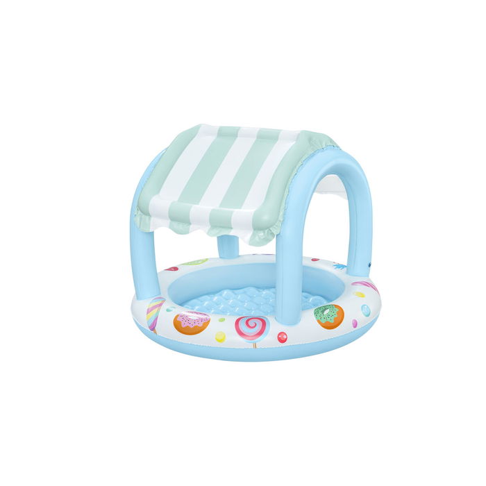 Bestway Piscine Gonflable Enfant Cerceau Glacerie 104x84 cm +2 Ans Jardin 52638